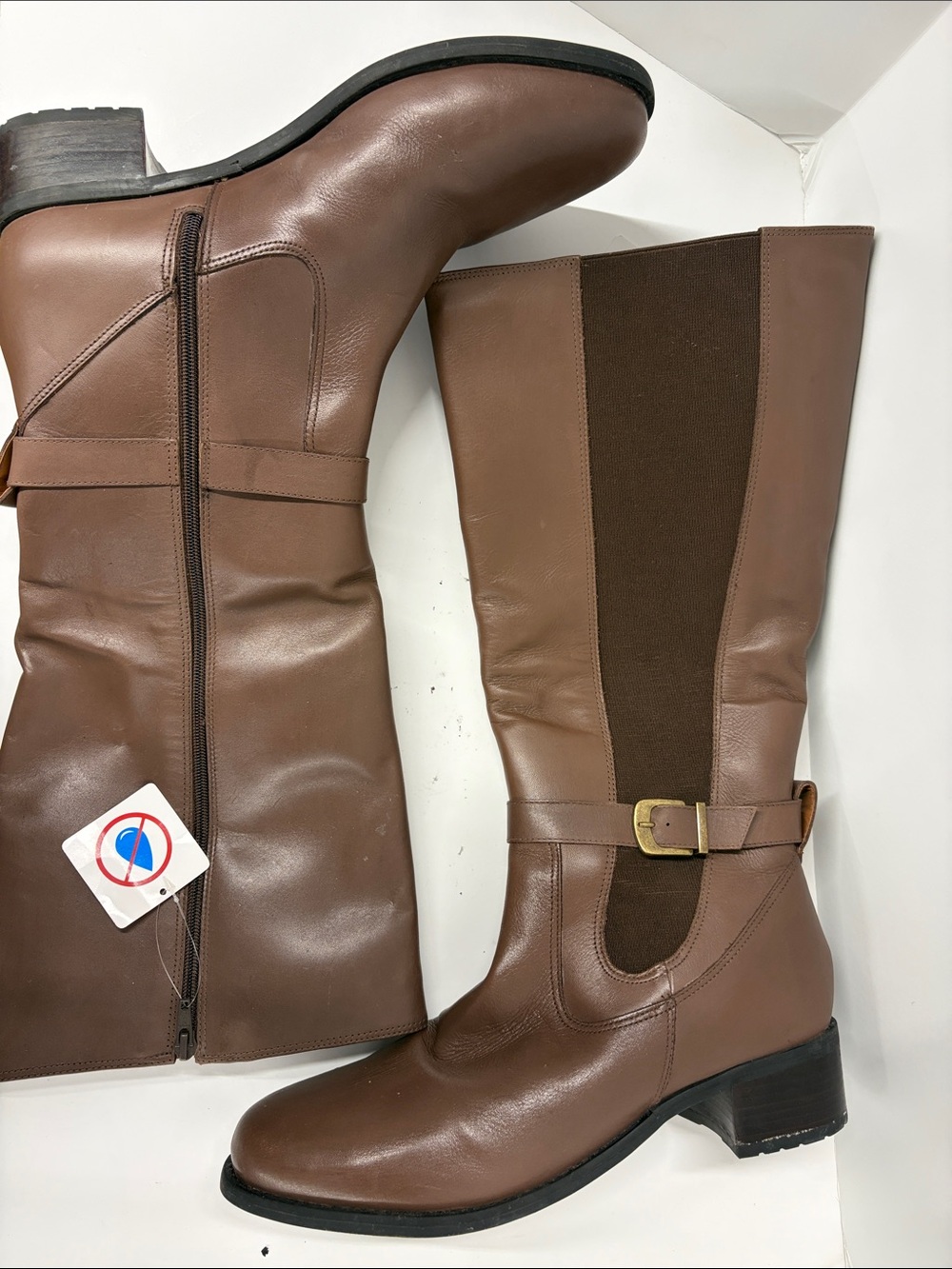 Like New David Tate Women’s Allegria Waterproof Knee-High Boot Size 12 - Picture 2 of 8